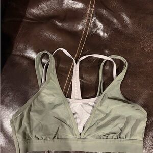 Aerie Sage Green Sports Bra